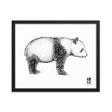 Framed Panda Panda
