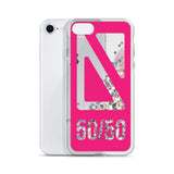 Iphone Pink Glitter Case