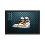 Framed Sneaker Head 1