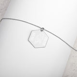 Silver Hex Necklace